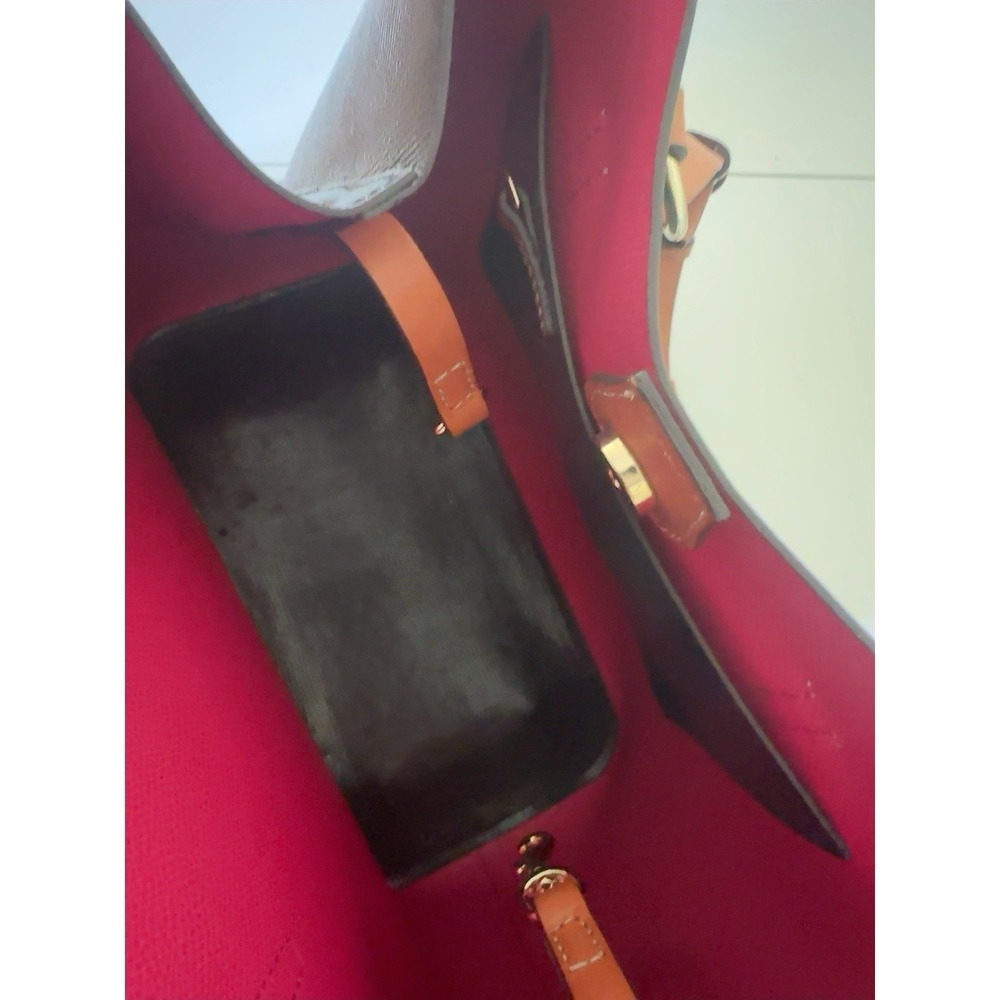 Dooney & Bourke Grain Large Barlow Satchel In Black Pebbled Leather - Picture 8 of 14